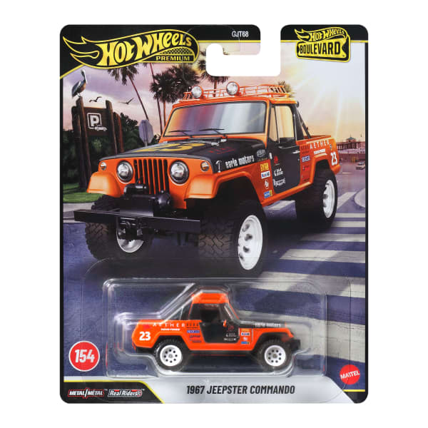 Hot Wheels Premium Boulevard 1967 Jeepster Commando 1:64 Scale ( Imported )