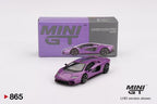 MINI GT Lamborghini Countach LPI 800-4 Viola 30th