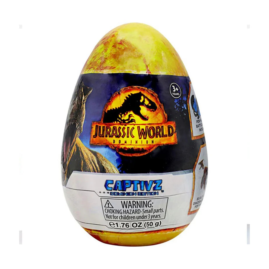 Captivz Jurassic World Dominion Edition - 4 Pack Dinosaurs in Slime