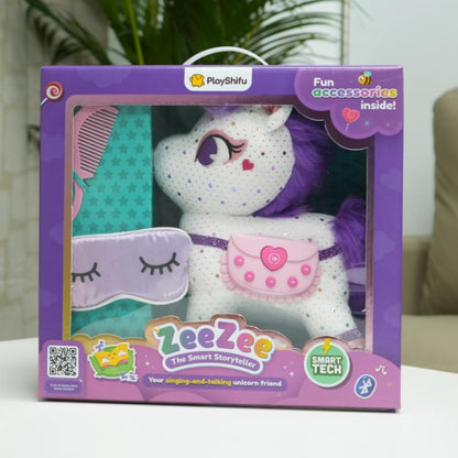 Lovabies ZeeZee | Stuffed Unicorn Plush | Talking, Singing, Storytelling