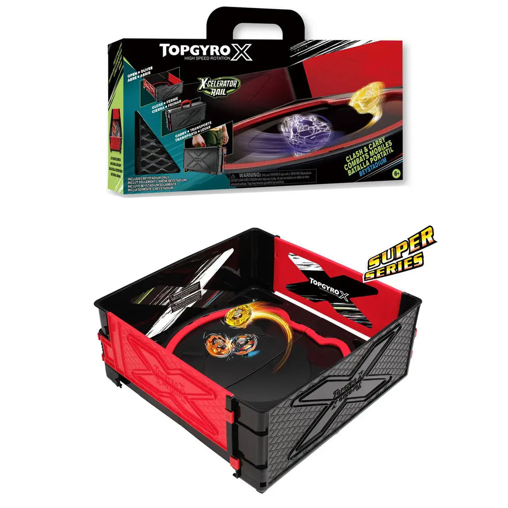 TOPGYRO X "Super Series" Clash & Carry Beystadium