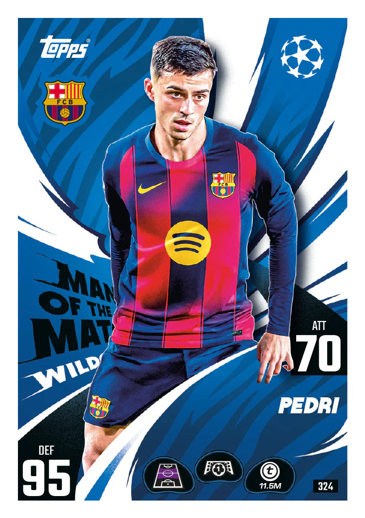 Official UEFA Match Attax World Beaters Trading Cards