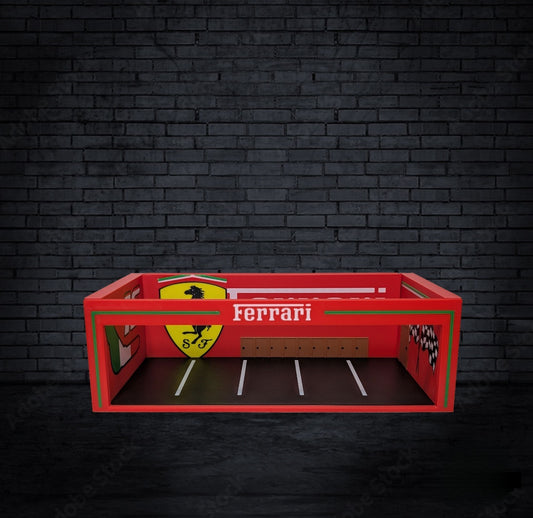 Garage Diorama For 1:64 Scale Model Cars