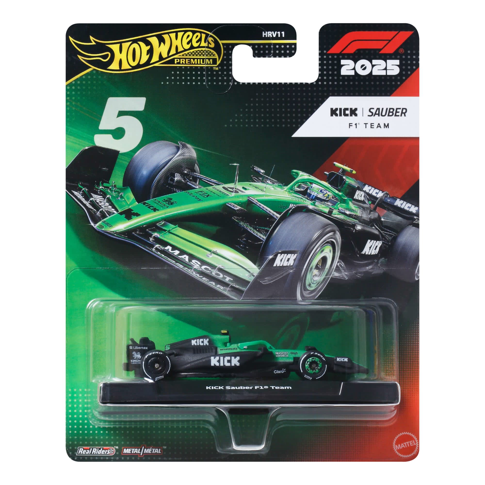 Cocoland Toyz Kick Sauber Formula 1 Team #5 premium die-cast race car with 2025 team livery