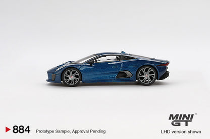MINI GT Jaguar C-X75 Blue