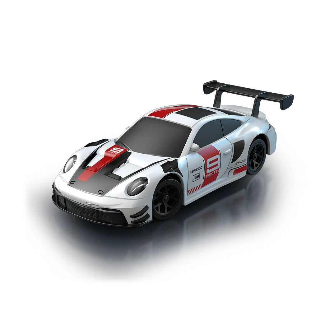 HB Racing Rally R/C1/43 Porsche 24G Full Ratio 4WD High Speed Car ESP Gyroscope APP Drift Racing Model