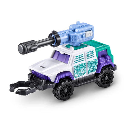 Zuru 5 Surprise Dino Strike Ice Age | Mystery Capsule with Buildable Dinosaur or Vehicle, Weapon & Slime