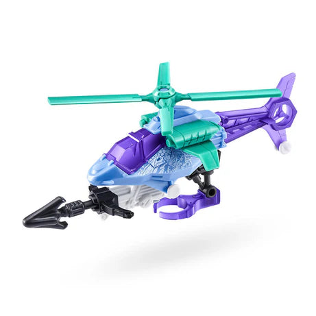Zuru 5 Surprise Dino Strike Ice Age | Mystery Capsule with Buildable Dinosaur or Vehicle, Weapon & Slime