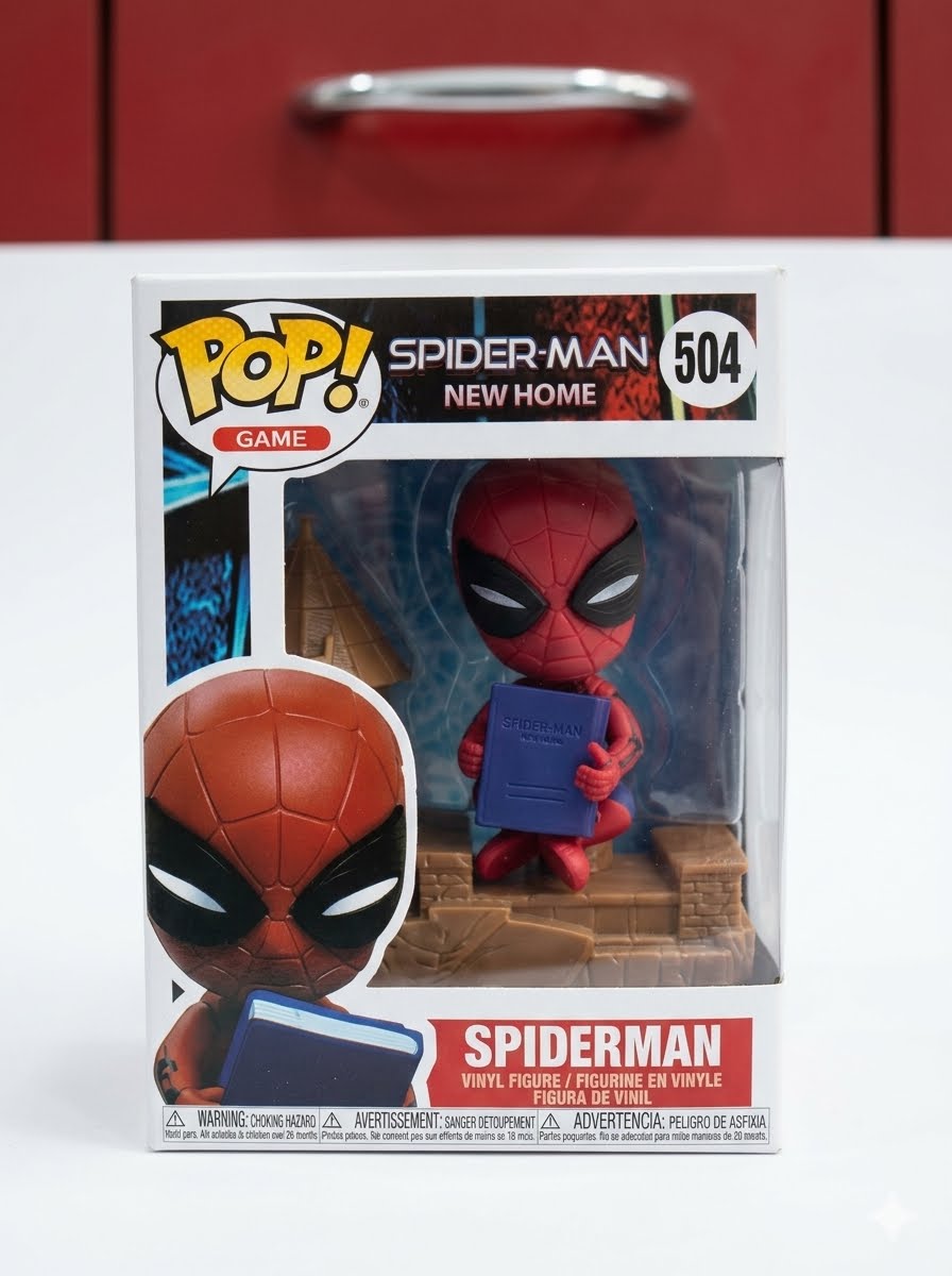 Funko Pop! Marvel Spider-Man (Spider-Man 2099  Home Coming / Spider-Man New Home) - Figure #504