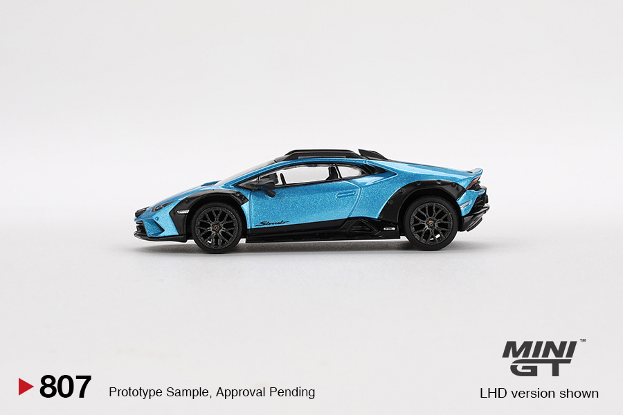 MINI GT Lamborghini Huracan Sterrato Blu Aegir