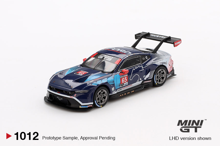 MINI GT Ford Mustang GT3 #65 Ford Multimatic Motorsports 2024 IMSA Daytona 24 Hrs