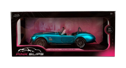 Jada PINK SLIPS SHELBY COBRA 427 MK2 1:18 Metallic