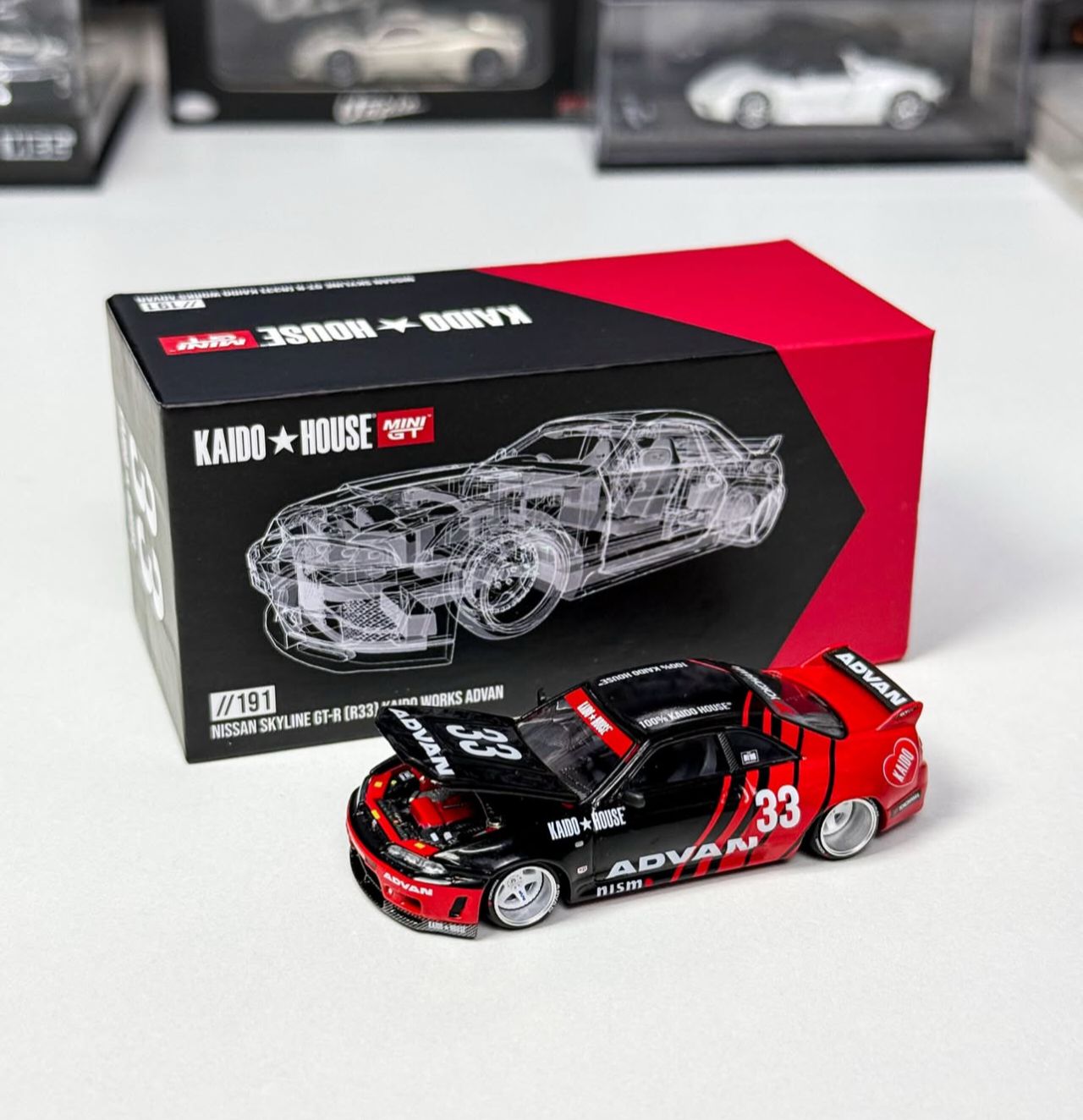 KAIDOHOUSE Nissan Skyline GT-R (R33) Kaido Works ADVAN