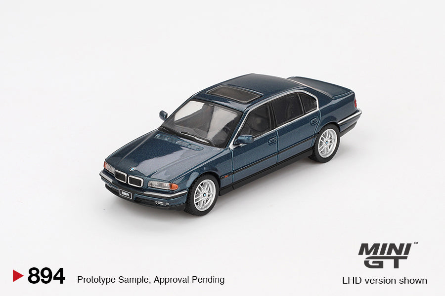 MINI GT BMW 750IL Sorrento Blue Metallic