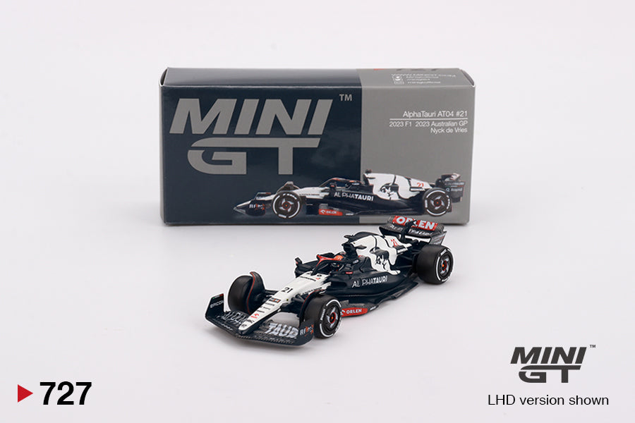 AlphaTauri AT04 #21 Nyck de Vries 2023 F1 2023 Australian GP