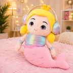 Sweet & Snuggly 2-in-1 Mermaid Plush Toy and Warm Blanket Combo