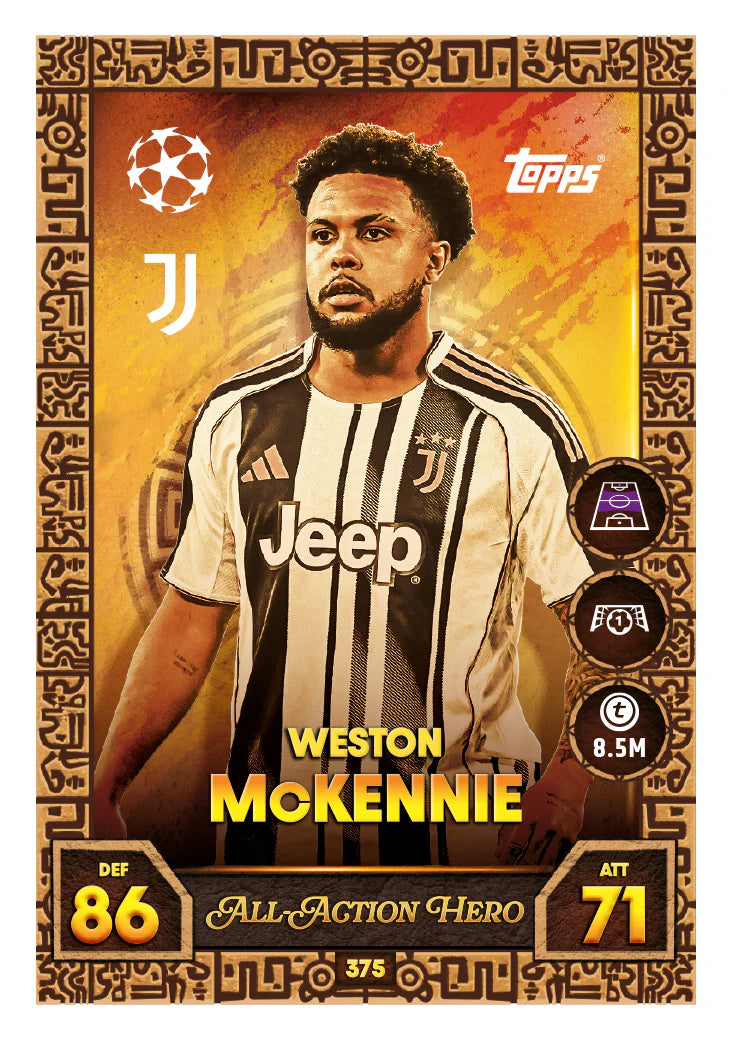 Topps UCC Match Attax 2025/26 - Mega Tin - Spartans - contains 45 Match Attax cards plus 1 exclusive Gladiators LE cards.