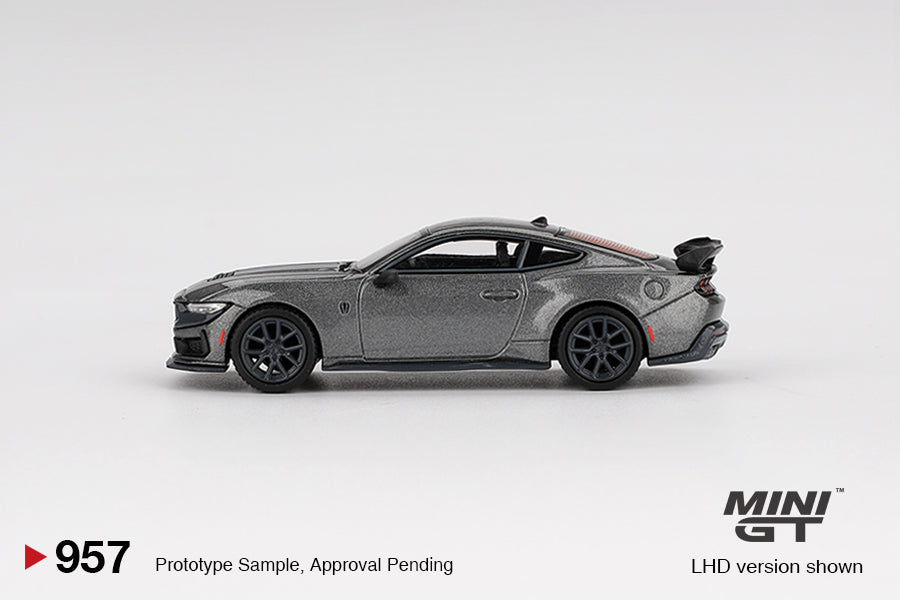 MINI GT Ford Mustang Dark Horse 2024 Carbonized Gray