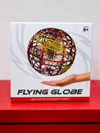 Flying Spinner Globe USB Rechargeable  – Multi LED Light Modes with Easy Charging & One-Touch Mode Switch