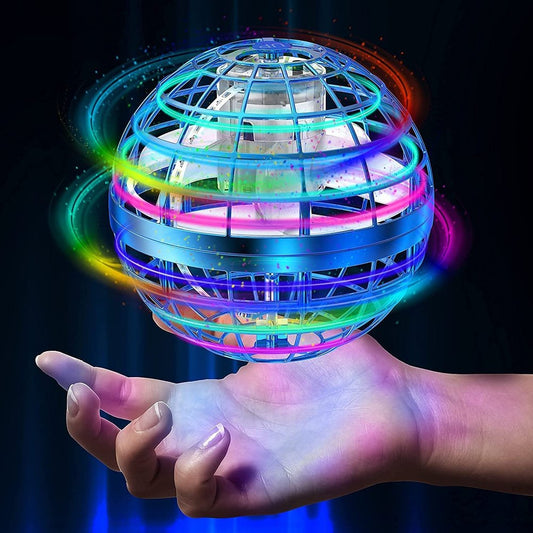 Flying Ball Boomerang Flyorb Magic Balls Fly Nova Orb Flying Spinner Fidget Toys Children USB Rechargeable Built-in RGB Lights 360°Rotating Magic Controller...