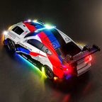 88RC RC43-B3 1/43 4WD Drift RC Car with Gyro & Alloy Body – RTR Mini Racing Car (18km/h, LED Lights)