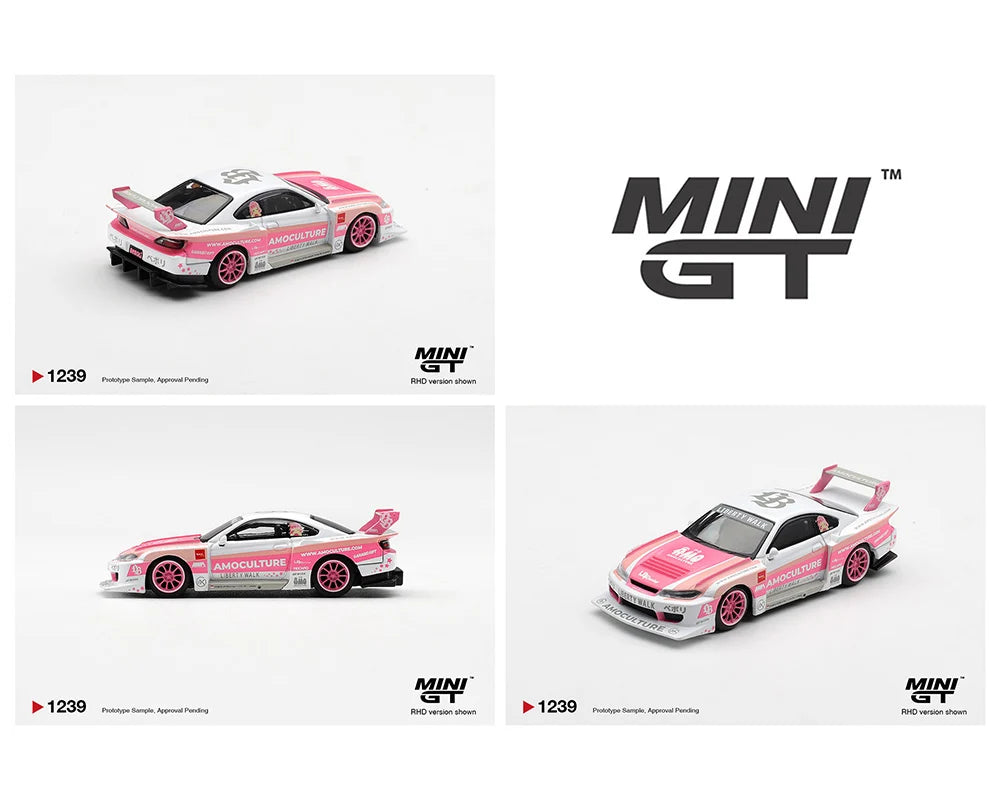 MINI GT Nissan SILVIA (S15) LB-Super Silhouette AMOCULTURE