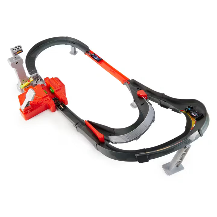 Hot Wheels Racing Formula 1 Sprint Race Circuit Track Set With 3 Die-Cast Toy Cars in 1:64 Scale