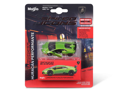Maisto Speed Icons Lamborghini Huracan Perfomante 1:64 Scale Limited Edtion