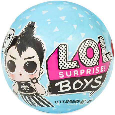 L.O.L. Surprise! Boys – Let’s Be Friends! Series 1 - 7 Surprises Including Outfit, Accessories & Water Reveal Collectible Brother Dolls of Fan Favorites Random Styles in Blind Pack