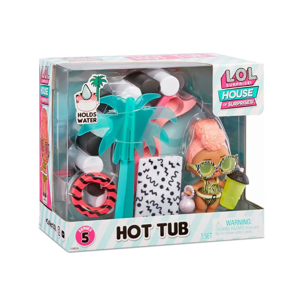 LOL Surprise OMG House of Surprises Series - Hot Tub Playset