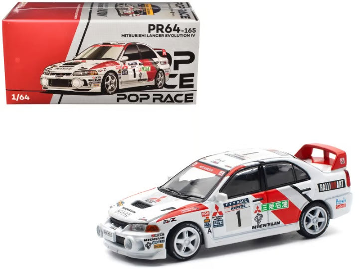 Pop Race Mitsubishi Lancer Evolution IV RHD (Right Hand Drive) #1 Tommi