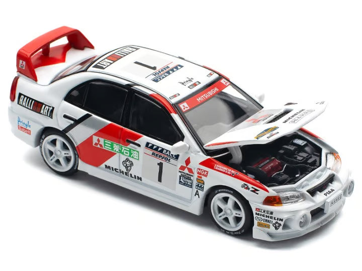 Pop Race Mitsubishi Lancer Evolution IV RHD (Right Hand Drive) #1 Tommi