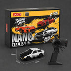 XQ Nano Tech R/C Officially Licensed Trueno AE86 4WD 1:64 Mini Drift Car