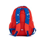 Novex Snug-On Captain America Printed Boy Kids School Bag for 4 - 6th Class - 17 Inch