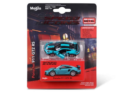 Maisto Speed Icons Porsche 911 GT2 RS  1:64 Scale Limited Edtion