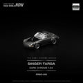 POPRACE SINGER TARGA - DARK CHROME 1:64 SCALE