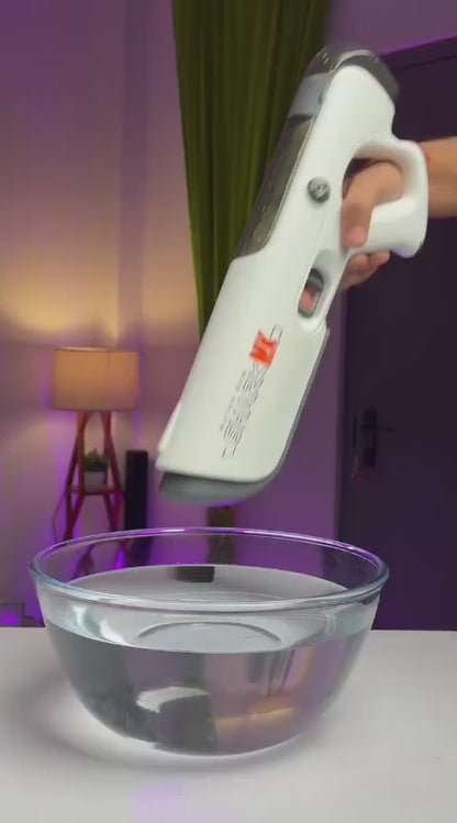 Water Gun Toy for Kids, Continuous Water Emission with Automatic Water Absorption, Strong Water Beam, USB Rechargeable