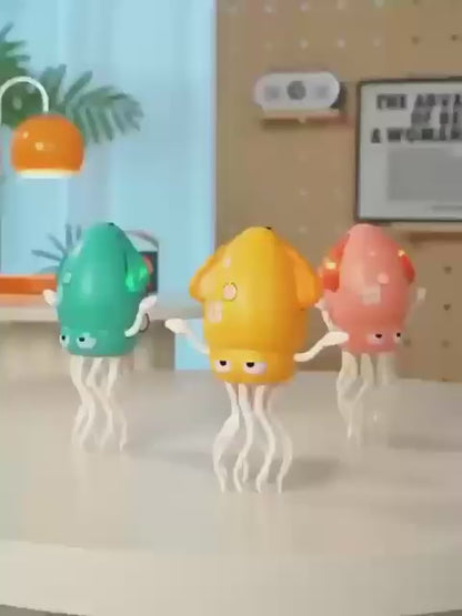 Electric Octopus Toys, Automatic Swing Dancing Octopus, Interactive Musical Robot, USB Rechargeable Electric Toys for Parent-Child Interaction