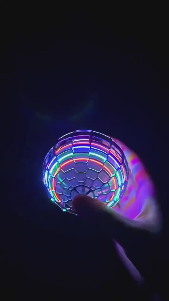 Flying Ball Boomerang Flyorb Magic Balls Fly Nova Orb Flying Spinner Fidget Toys Children USB Rechargeable Built-in RGB Lights 360°Rotating Magic Controller...