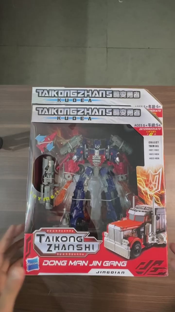 Transforming Optimus Prime–Style Action Figure | Fully Convertible Robot to Truck | Fine Detailing