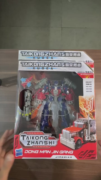 Transforming Optimus Prime–Style Action Figure | Fully Convertible Robot to Truck | Fine Detailing