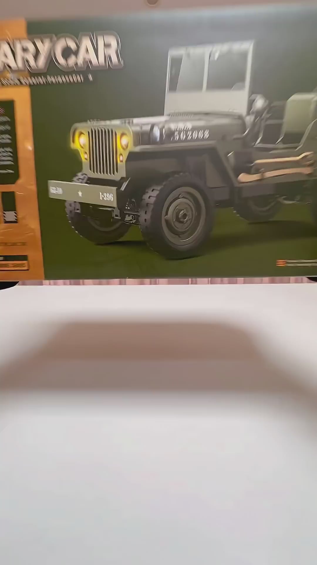 JJRC C8815 RTR 1/10 4WD RC Willys Military Truck – Rock Crawler with Metal Frame & LED Lights