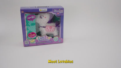 Lovabies ZeeZee | Stuffed Unicorn Plush | Talking, Singing, Storytelling