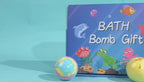 Bath Bombs (Fruit-Scented fizzies) (Animals) (Ocean Animals) (Mermaid) Gift (12 Surprise Toy Inside) Bathbombs