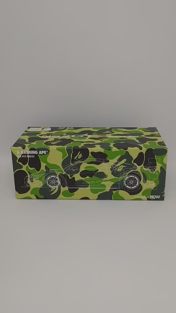 POPRACE x BAPE 1:64 HONDA NSX GT3 EVO22BAPE