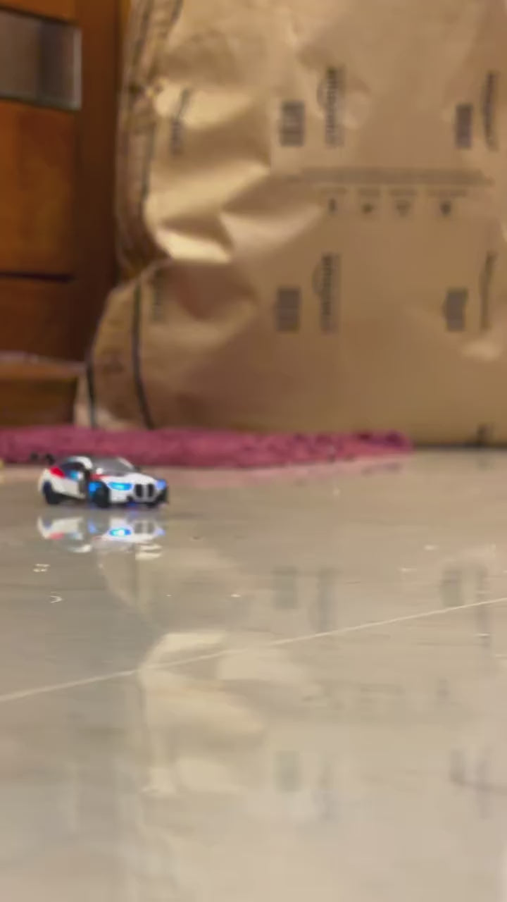 88RC RC43-B3 1/43 4WD Drift RC Car with Gyro & Alloy Body – RTR Mini Racing Car (18km/h, LED Lights)