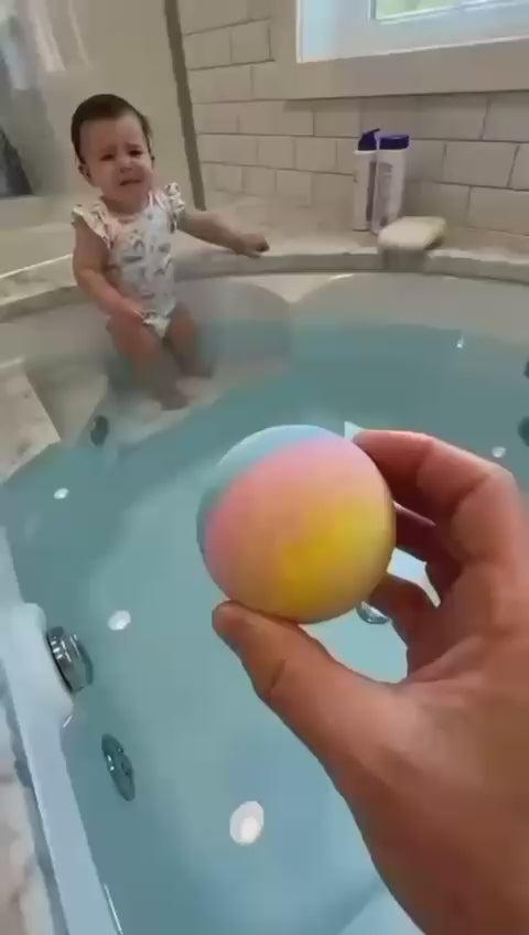 Bath Bombs Fruit-Scented fizzies Gift (12 Surprise Toy Inside) Bathbombs