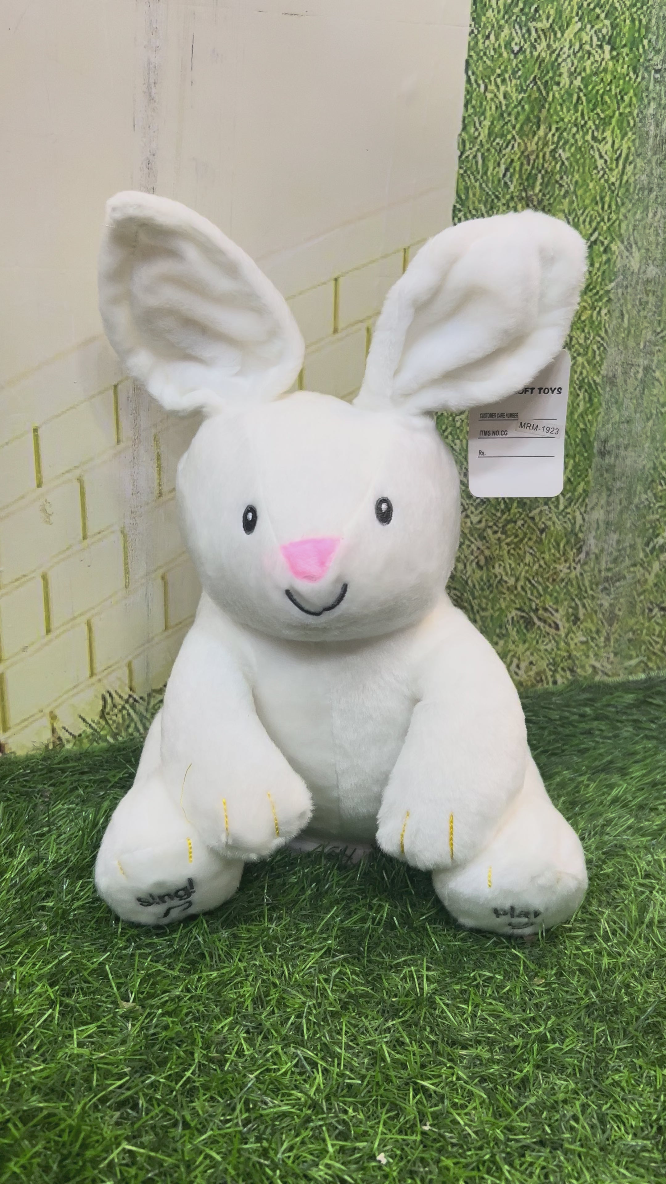 Musical Dancing and Singing Plush Rabbit Soft Toy