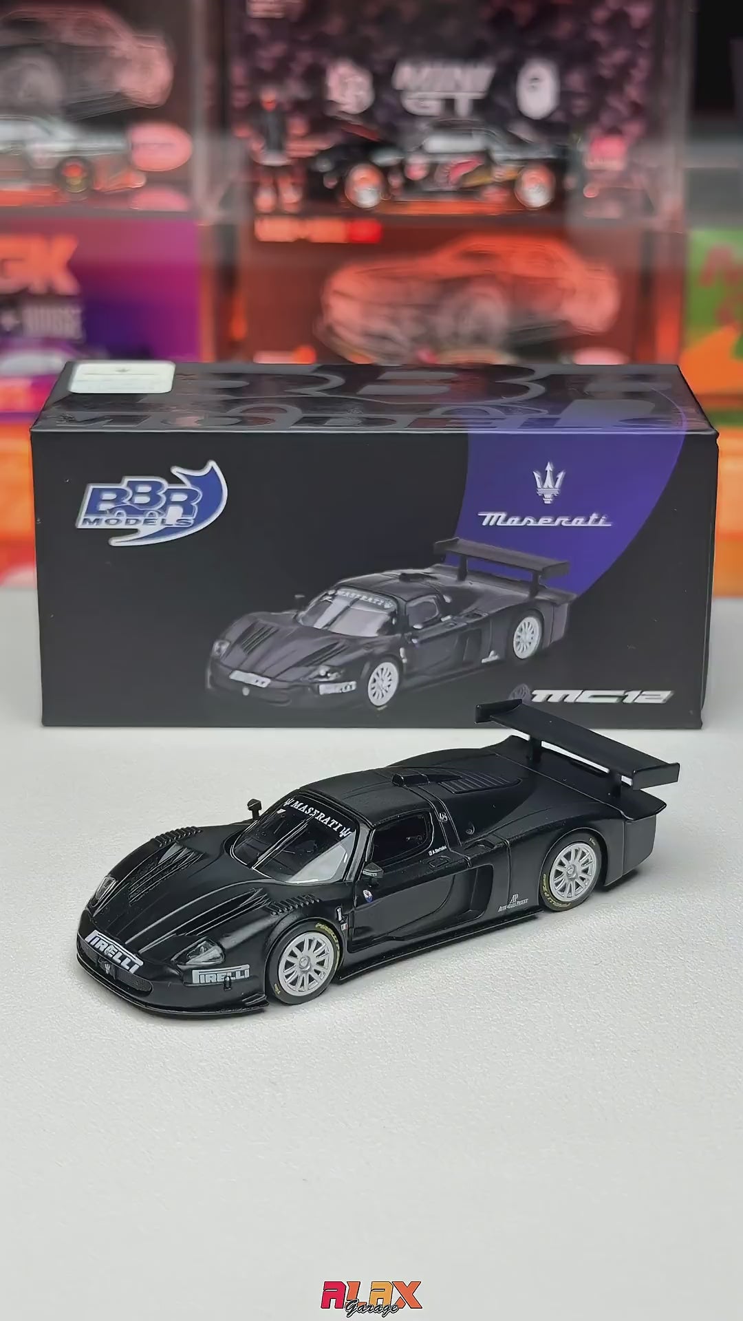 Cocoland Toys BBR Maserati MC12 Competizione Test Fiorano 2004 display video thumbnail