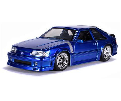 Jada Toys 1989 - Ford Mustang GT Candy Blue